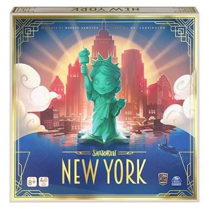 聖托里尼: 紐約 Santorini: New York |香港桌遊天地Welcome On Board Game Club Hong Kong|家庭親子策略遊戲Strategy game for kids/family