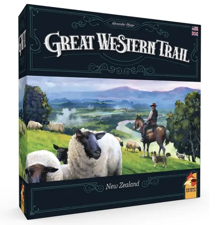 Great Western Trail 2nd Edition New Zealand English Verison | Welcome On Board Hong Kong WOB 香港桌遊天地
