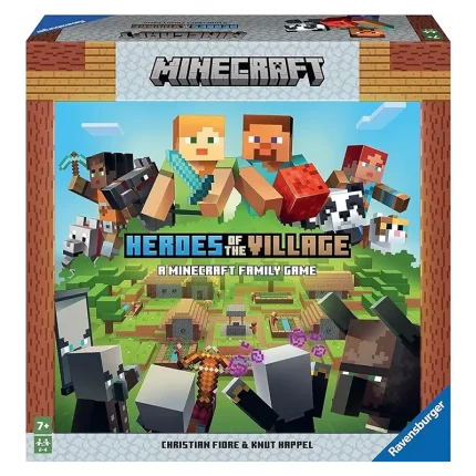 Minecraft 當個創世神 村莊英雄 Heroes Of The Village | 香港桌遊天地 Welcome on Board Game Club | 家庭親子遊戲2-4人